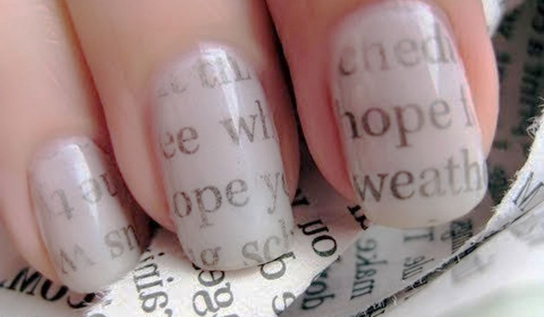 creating newspaper nails